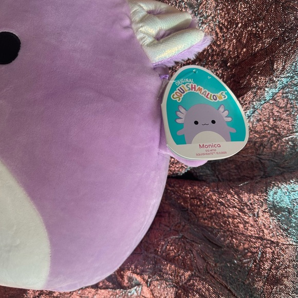 Monica Purple Axolotl Squishmallow 12” - Picture 2 of 4